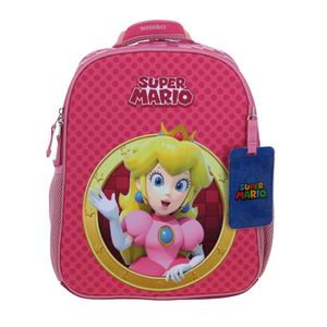 Mochila Chica Kinder Mario Bros Femenino