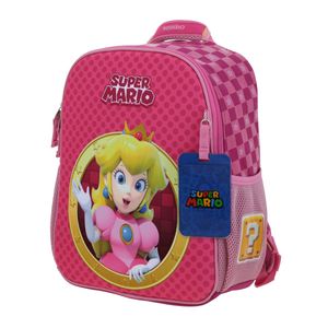 Mochila Chica Kinder Mario Bros Femenino