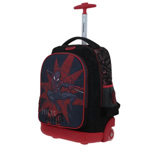 Mochila Con Ruedas Grande Primaria Miles Morales Masculino