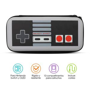 Funda Para Nintendo Switch Y Modelo Oled Protector Retro Nes