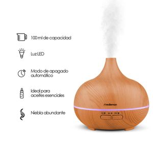 Humidificador Y Difusor De Aceites Esenciales Para Aromaterapia