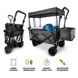 Carrito Plegable Portátil Y Carriola Para Exteriores