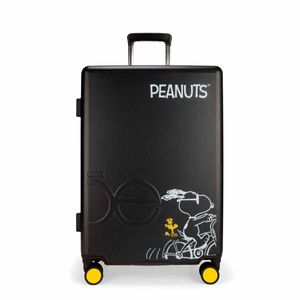 Maleta de Cabina Cloe Peanuts 24 Pulgadas Negra