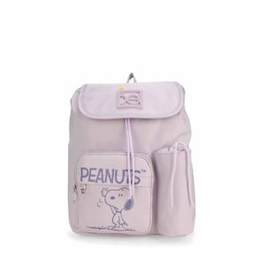 Mochila Mediana Cloe Peanuts Lila