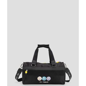 Bolsa Duffle Bag Cloe Peanuts Grande Negro