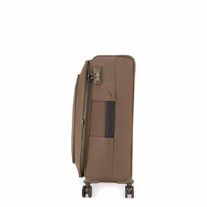 Maleta Cloe Textil 24 Pulgadas Verde Olivo