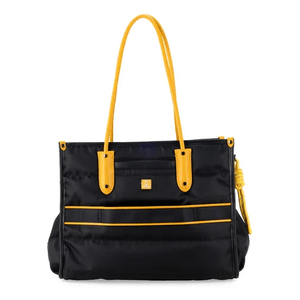 Bolsa Tote Cloe Xozeti Porta Laptop 15 Pulgadas Negro
