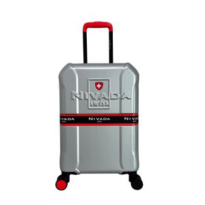 Maleta de Cabina Nivada Swiss Millonaire 20 Pulgadas Gris
