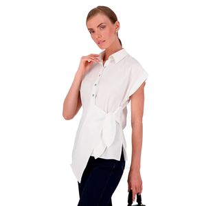 Blusa Camisera Casual Manga Corta