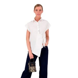 Blusa Camisera Casual Manga Corta