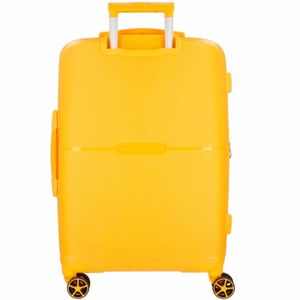 Maleta American Tourister Kyoto Chica Amarilla