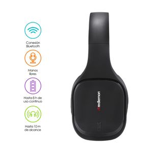 Audífonos Bluetooth Inalámbricos High Definition Tipo Diadema