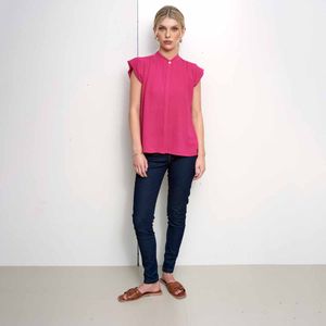 Blusa Vestir Manga Corta