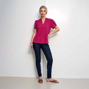 Blusa Casual Manga Corta