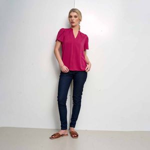 Blusa Casual Manga Corta