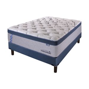 Colchón Therapedic Well Medio Firme Espuma Suave Alta Densidad