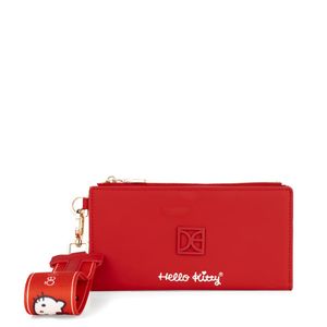 Cartera Flap Cloe Hello Kitty Grande Rojo