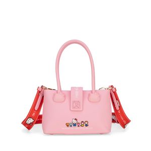 Bolsa Satchel Cloe Hello Kitty Chica Rosa