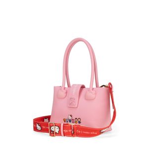 Bolsa Satchel Cloe Hello Kitty Chica Rosa