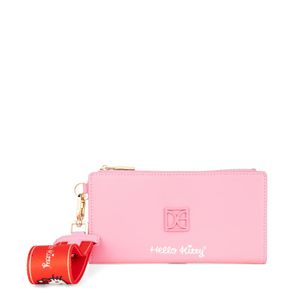 Cartera Flap Cloe Hello Kitty Grande Rosa