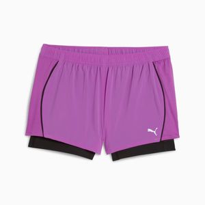 Short Deportivo W Run Velocity 2 en 1 Short Puma Para Dama 3 Pulgadas