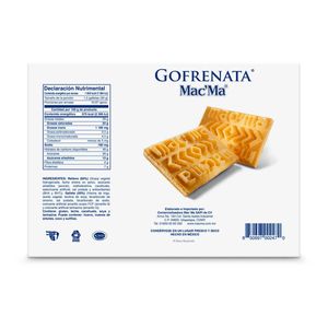 GALLETA C/AZUCAR GOFRENATTA VAINILLA CAJA 320 G