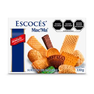 GALLETA C/AZUCAR ESCOSES CAJA 330GR