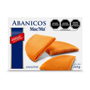 GALLETA C/AZUCAR ABANICO CAJA 245GR