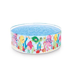 Piscina Rígida Redonda OCEAN PLAY SNAPSET 1.83m x 38cm Para Mayores De 3 Años