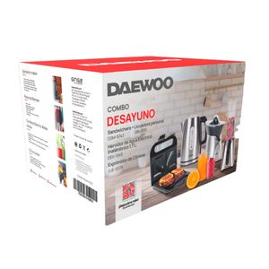 DAEWOO DESAYUNO INOX