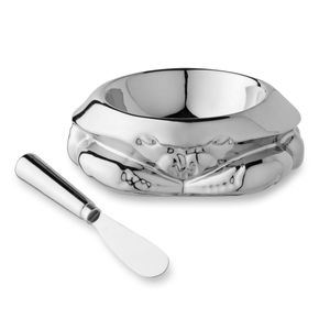 Dip Bowl Crab 3-D Metalico Crab Beach House