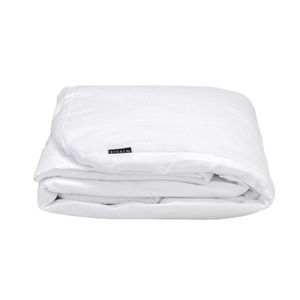 Protector Cloud + Sábanas Softy + Almohada 2-Pack Dicasa Gris King Size