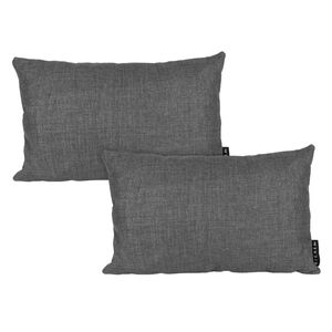 Set De Cojines Dicasa Delta Gris Oscuro
