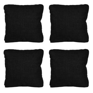 Set De Cojines Dicasa Zita Negro