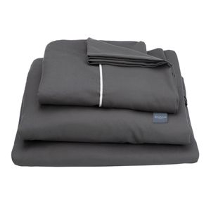 Sábanas Rogga Royal Touch Gris Oxford King Size
