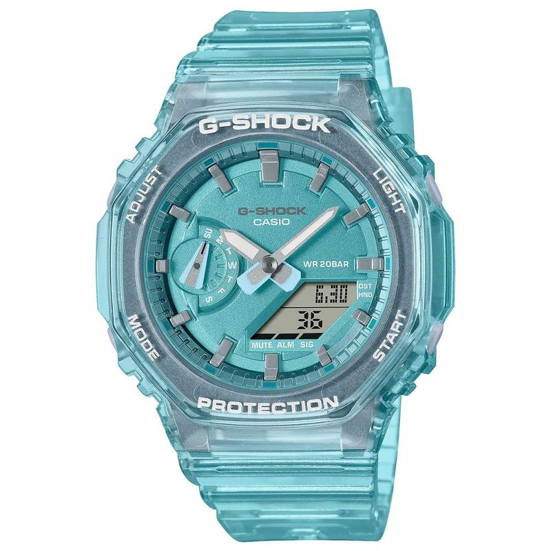 Reloj Casio De Plástico Verde Aqua Para Dama Gran Chapur