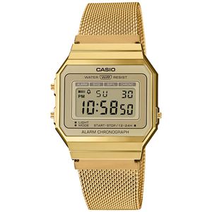 Reloj Casio Unisex Moda Acero Color Dorado