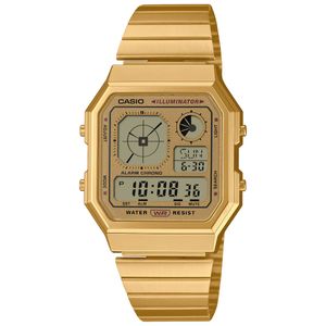 Reloj Casio Unisex Moda Acero Color Dorado