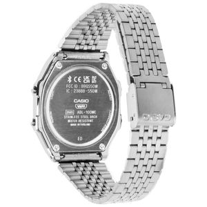 Reloj Casio Unisex Moda Acero Color Plata