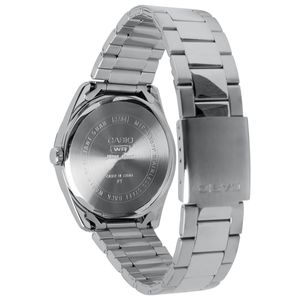 Reloj Casio De Acero Color Plateado Unisex
