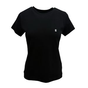 Playera Cuello Redondo Algodón Pima Negro