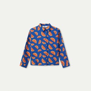 Blusa Camisera Casual Manga Larga