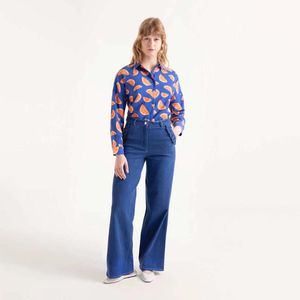 Blusa Camisera Casual Manga Larga