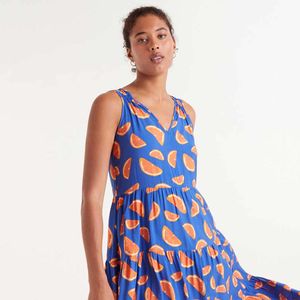 Vestido Casual Largo Sin Manga