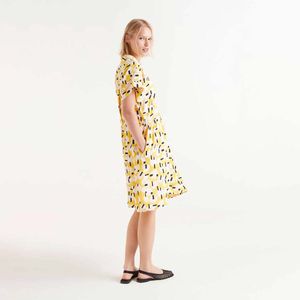 Vestido Casual Corto Manga Corta