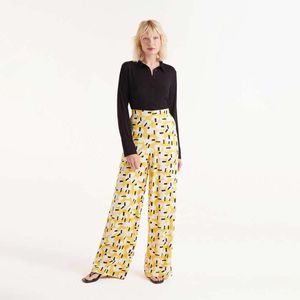 Pantalon Casual Ancho