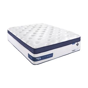 Juego de Colchon y Box Therapedic Elixir con Ice Memory Resorte Pocket