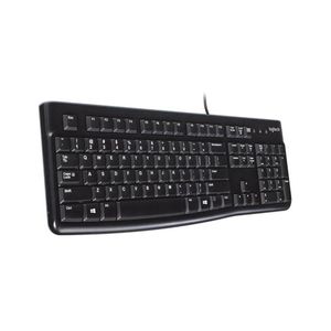 Teclado Alámbrico K120 920-004422 Logitech Con Diseño Resistente Color Negro