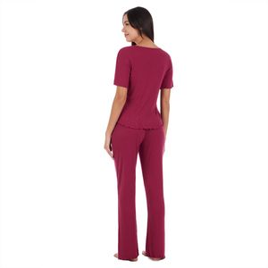 CONJUNTO PIJAMA MANGA CORTA PANTALON
