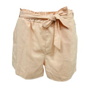 Short Amarre Cintura Coral